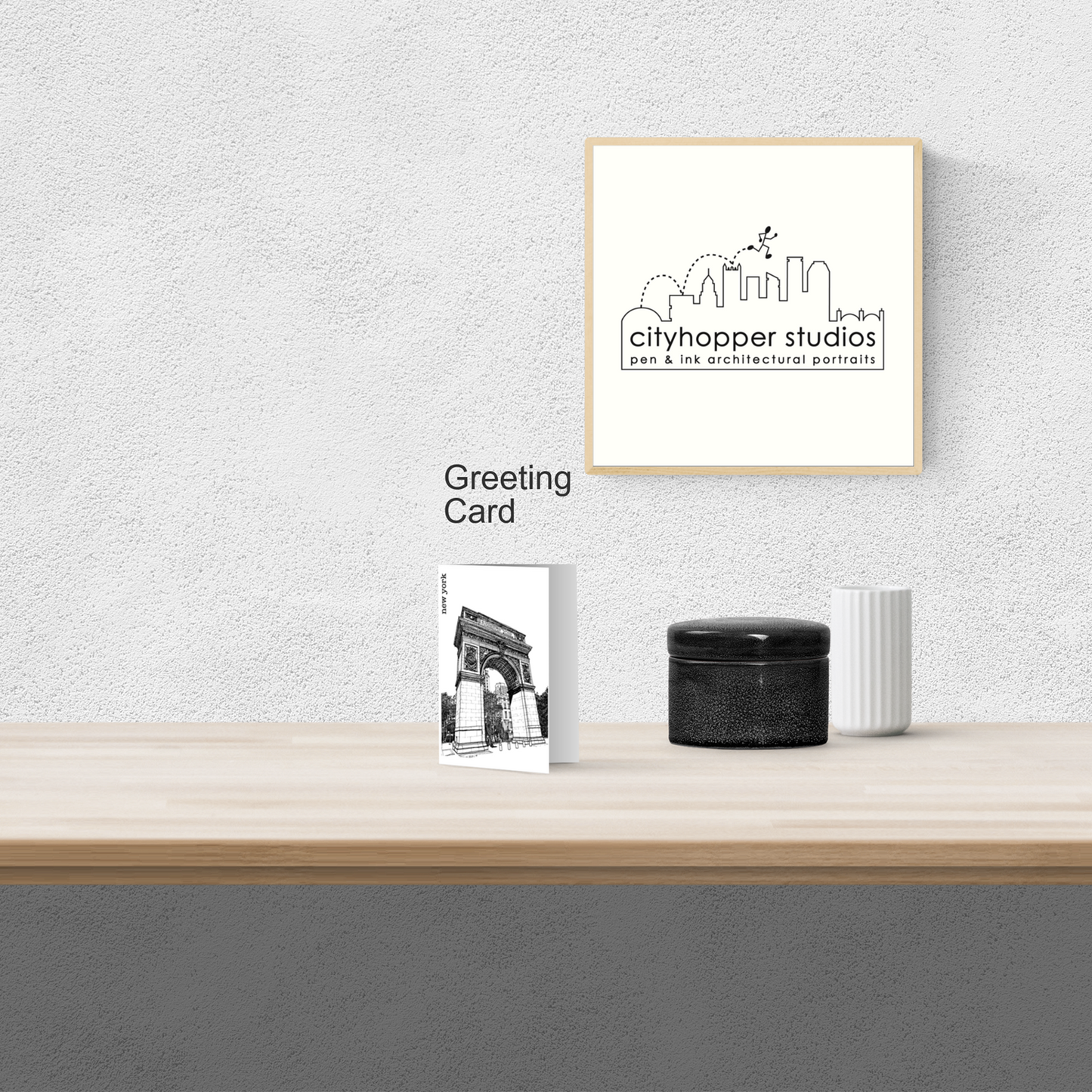 New York Washington Square Park Printable Artwork