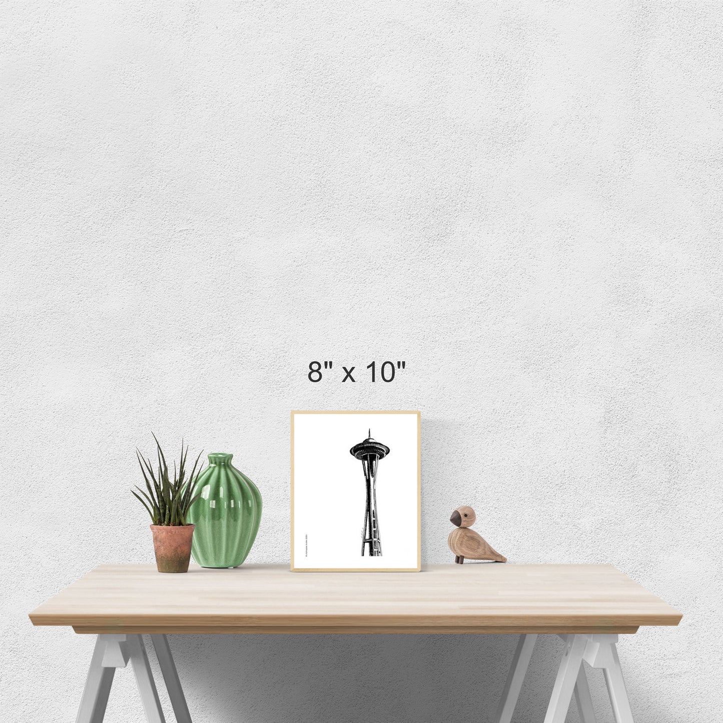Seattle Space Needle Printable Artwork