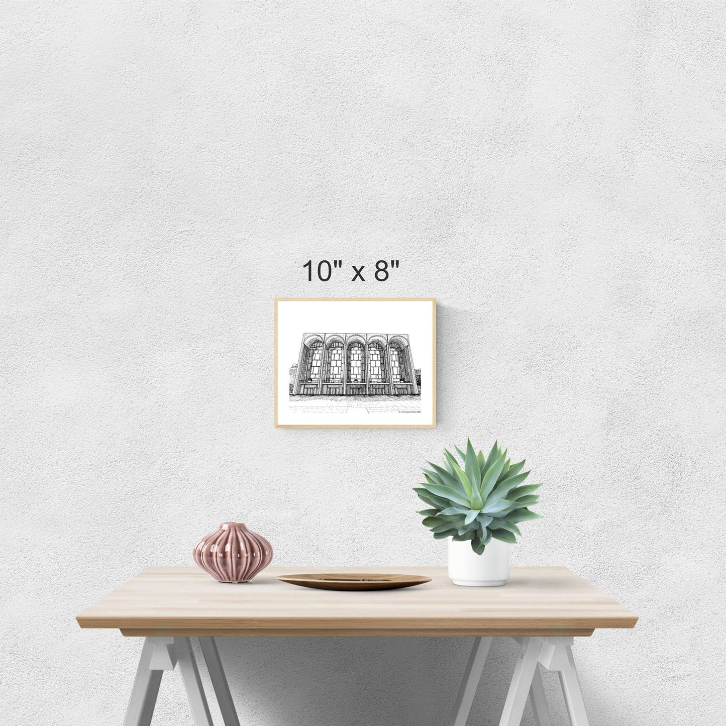 New York Lincoln Center Metropolitan Opera House Printable Artwork