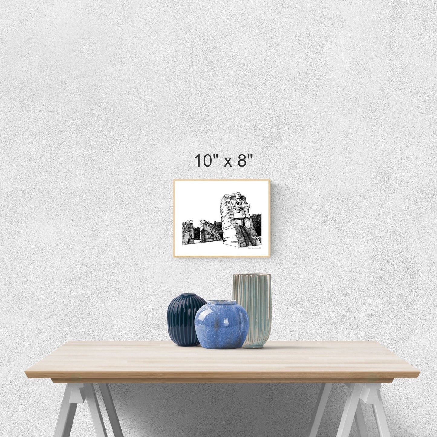 Washington DC Martin Luther King Jr Memorial Printable Artwork