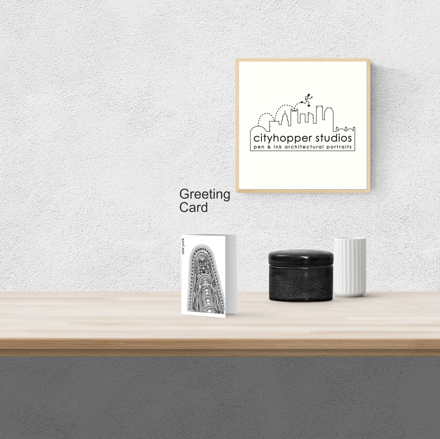 New York Landmarks & Architecture Printable Note Cards