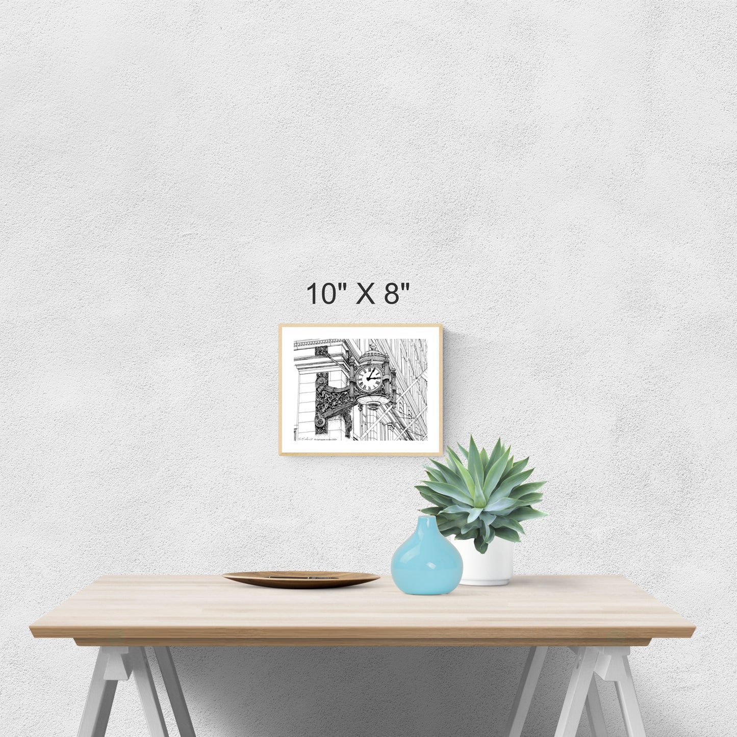 Chicago Marshall Fields Clock Printable Artwork