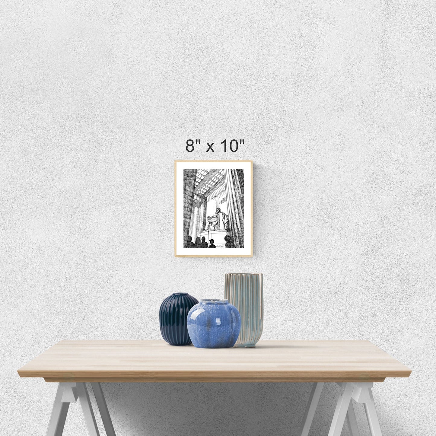 Washington DC Lincoln Memorial Printable Artwork