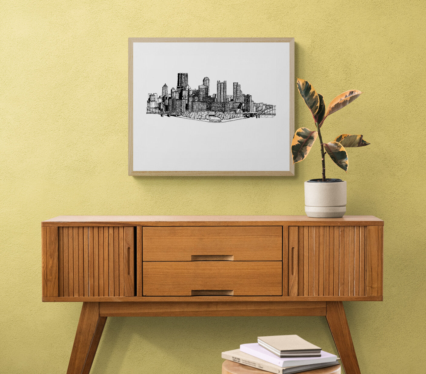 Pittsburgh Skyline Digital Art Print